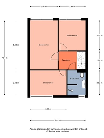 Floorplan - Meerkoet 47, 3752 ZC Bunschoten-Spakenburg